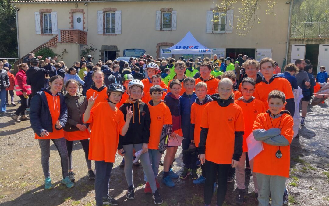 Les élèves de Lucie Aubrac se distinguent au RAID nature de District