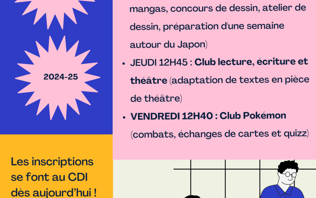 Inscription aux clubs